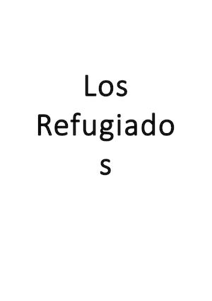 Los Refugiados