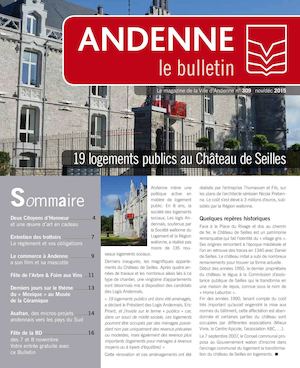 Bulletin Communal d'Andenne nov/déc 2015