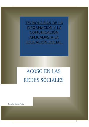 Acoso En Las Redes Sociales Doc