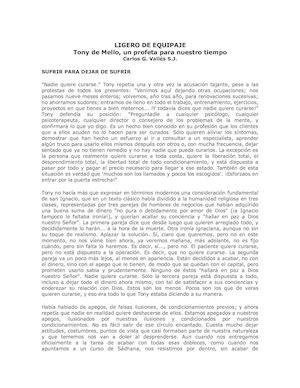 Ligero De Equipaje