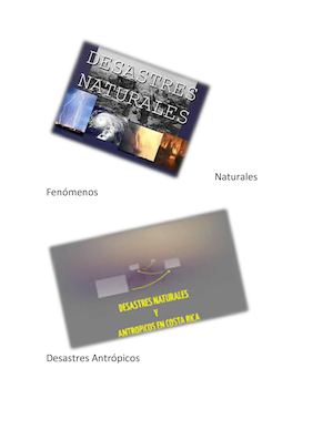 Los Problemas De Fenómenos Naturales Y Antropicos
