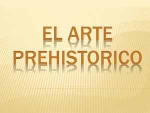 Prehistoria