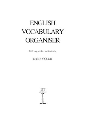 +English Vocabulary Organizer With Key 111remastered