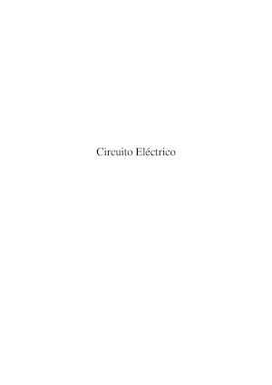 Circuito Eléctrico