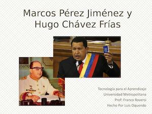 Chávez Y Pérez Jiménez