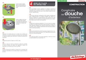 Fiche Construc—construire Douche Exterieure
