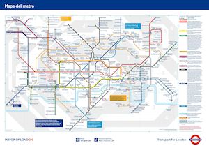 Mapa del  Metro de Londres