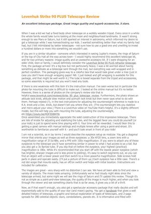 Levenhuk Strike 90 Plus Telescope Review