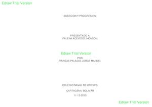 Mapa Mental Susecion Y Progresion Matematicas