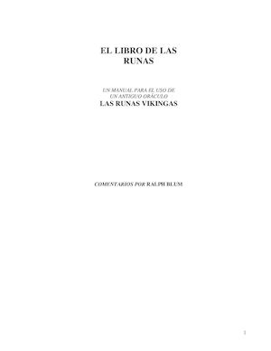 El Libro De Las Runas