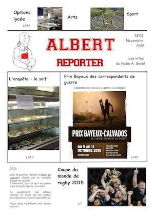 Albert Reporter 01 Journal lycéen