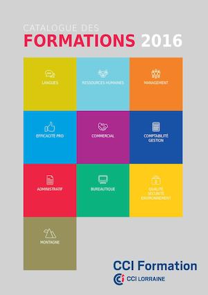 Catalogue CCI Formation Lorraine 2016 - Formation Continue