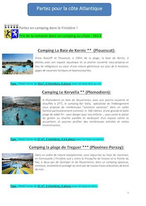 Catalogue Mister Camp 2016