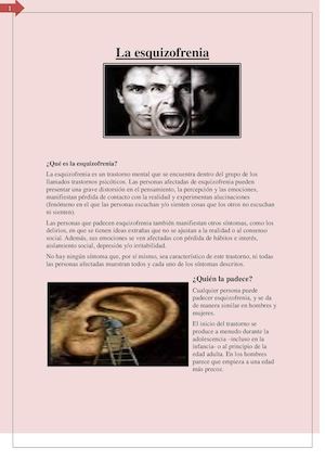 La Ezquizofrenia