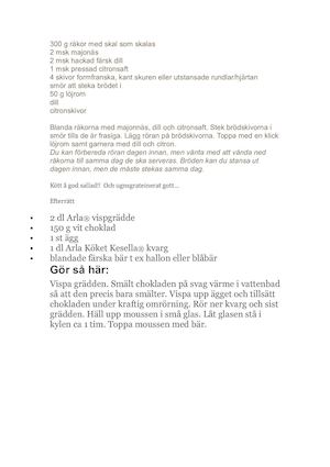 Alla Hjärtans Dag Efterrätt