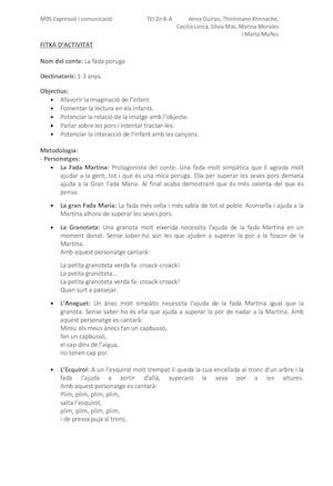 Conte - La Fada Poruga