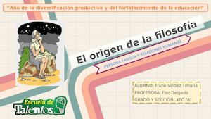 El Origen De La Filosofía