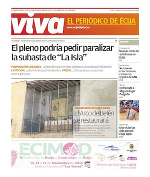 Viva El Periódico De ÉCija Noviembre