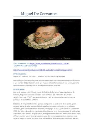 Miguel De Cervantes 2