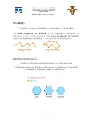 Teoria De Poligonal Y Poligono