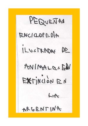 Animalesenextincionen Argentina 3º 2015 Odt
