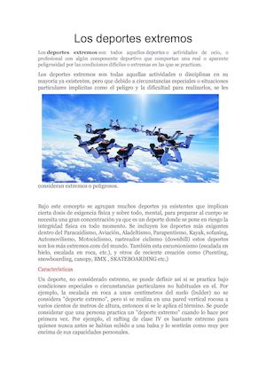 Los Deportes Extremos Bianca