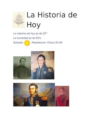 la historia de hoy