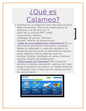 Qué Es Calameo