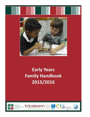 Early Years Family Handbook 2015 - 2016