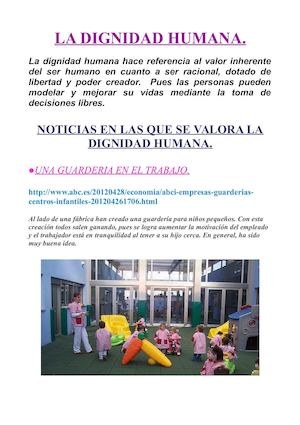 DIGNIDAD HUMANA