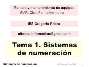Sistemas Numeracion
