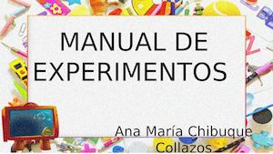 Manual De Experimentos