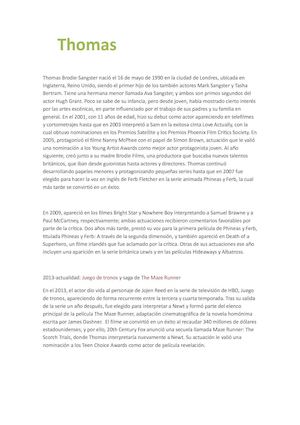 Thomas Brodie Sangester