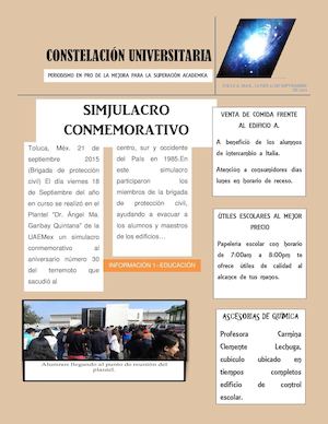 constelación universitaria