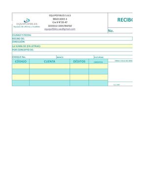 FORMATO RECIBO DE CAJA