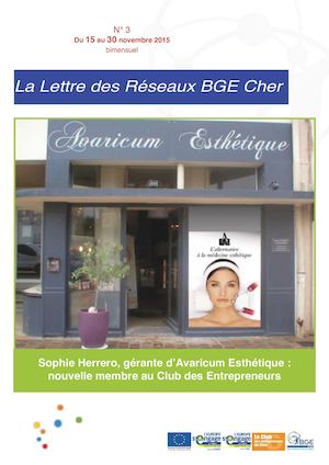 Lettre BGE Cher N°3