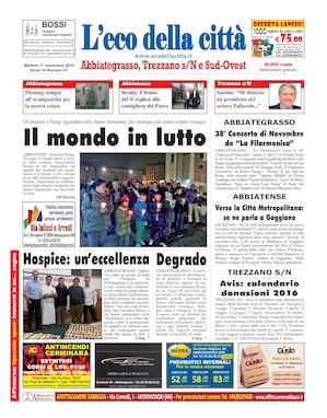 L'eco della città del 17 novembre 2015