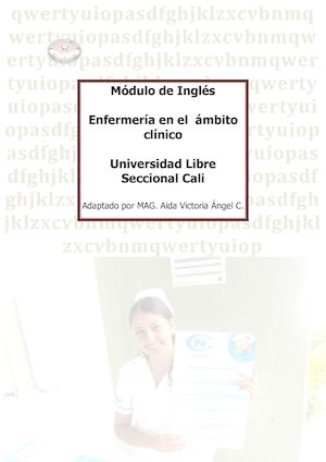 Módulo De Inglés Y Enfermeria Ambito Clinico