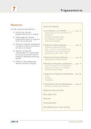 Fundamentos De Trigonometría