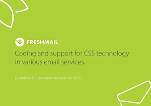 Css for email marketing - report and guide in PDF