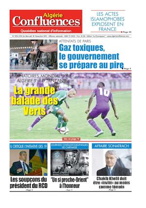 Algerie Confleunces 18 Novembre 2015