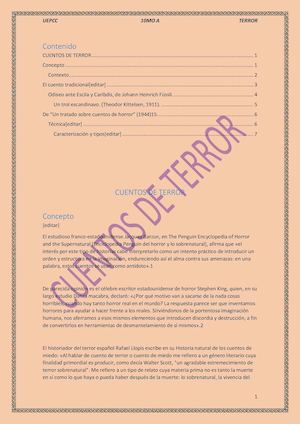 10a Cuentos De Terror
