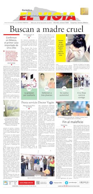 18 de noviembre del 2015