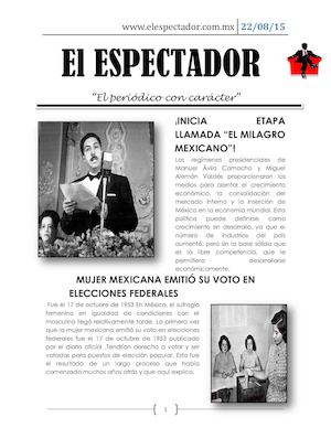 Integradora Español profesora Sandra