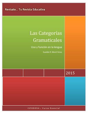 Revista Las Categorias Gramaticales