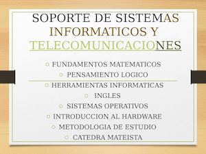 Presentación Pensum Academico