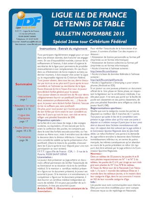 Bulletin Novembre