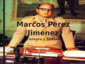 Presentación Pérez Jiménez