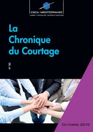 Chronique Du Courtage No183- OCT 2015