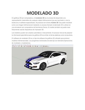 Modelado 3d